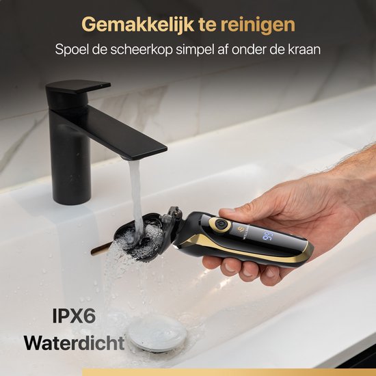 Wellshave 4 in 1 Scheerapparaat Elite - Scheerapparaat voor Mannen - Met Trimmer en Neustrimmer - Elektrische scheerapparaat - Scheren - Baardtrimmer