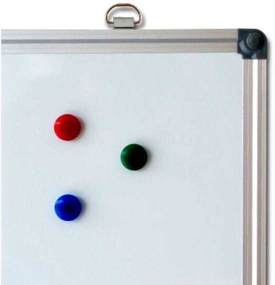 Whiteboard magnetisch 45 x 60 cm met pennengoot