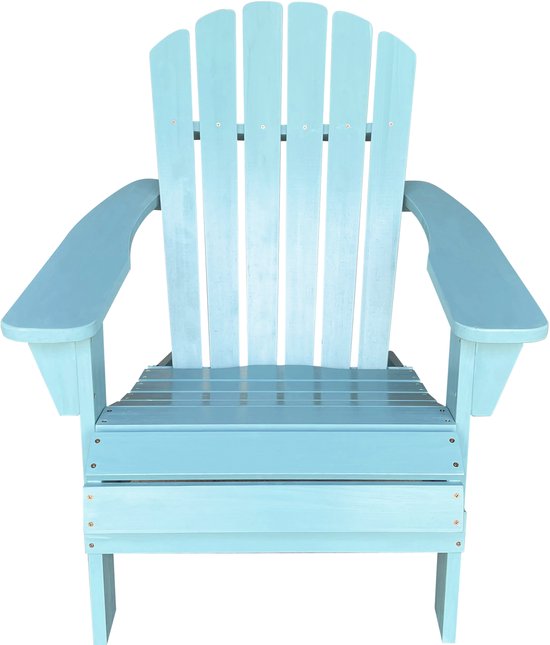 AXI Carmen Adirondack Stoel – Houten loungestoel met armleuningen – Hoge rugleuning - 90,5x78,4x93cm