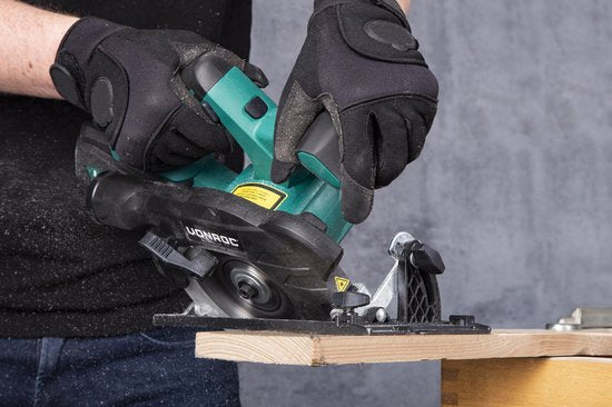 VONROC Accu Cirkelzaag – VPower 20V (zonder accu & lader) – Incl. parallelgeleider & Ø150MM zaagblad