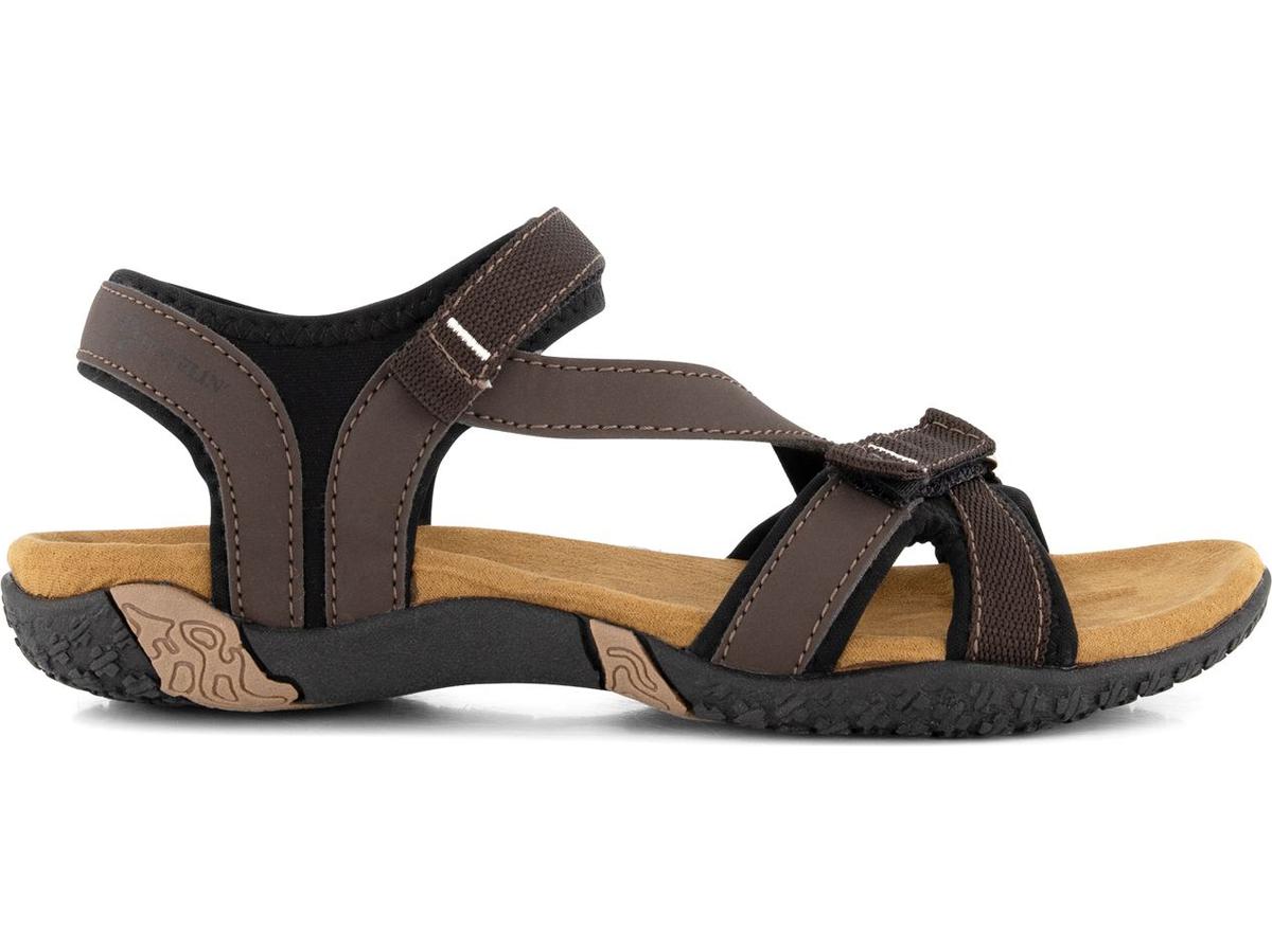 Travelin Helsem Sandalen - Zwart - maat 38