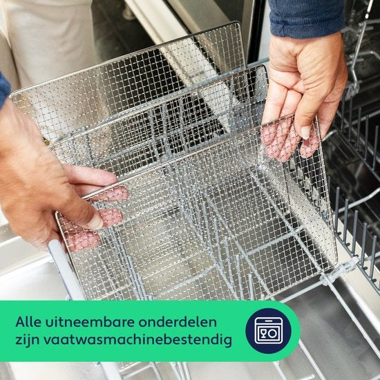 Vita5 Nobel S Voedseldroger – Droogoven - RVS – 24-Uurs Timer - 30-90°C – 400 Watt – Led-bedieningspaneel – Dehydrator – 6 Laags - Voedsel drogen op extreem lage temperatuur van slechts 30°C