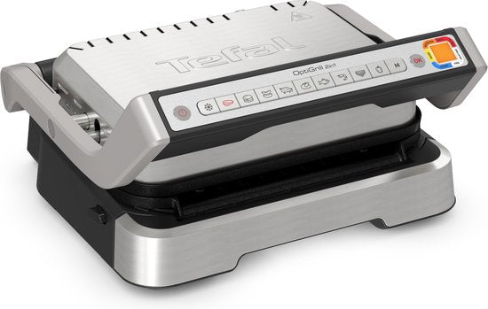 Tefal OptiGrill 2in1 GC772D - Contactgrill - Intelligent Grill en BBQ