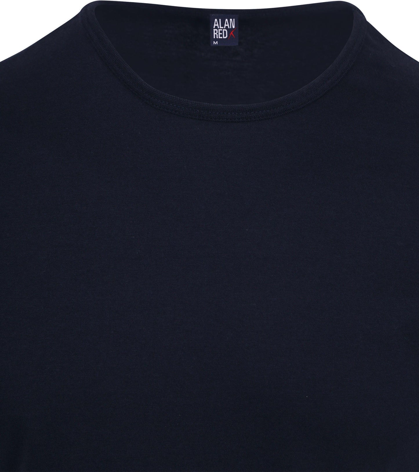 Alan Red - S - Derby T-Shirt - 4-pack - Ronde hals - Navy