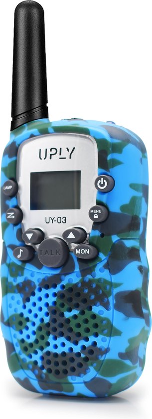 UPLY Walkie Talkie voor Kinderen en Volwassenen - Portofoon - 5KM Bereik - Set van 2