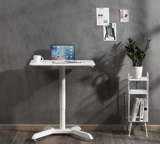 VDD Gaming - Bureau zit sta hoogte verstelbaar - laptoptafel - werkblad 71 cm x 50 cm