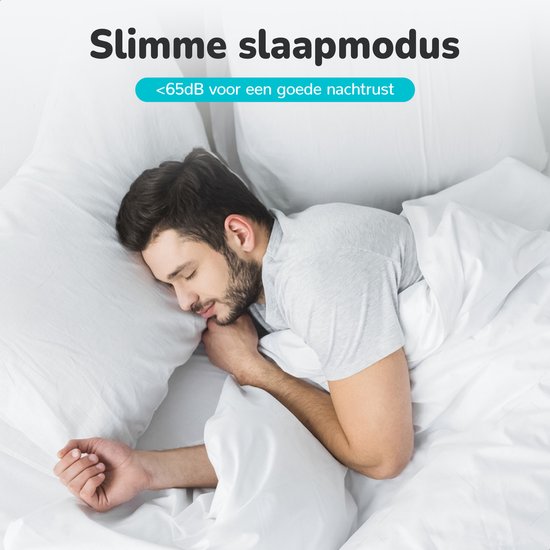 Bloomfold 4-in-1 Mobiele Airco – Incl. Raamafdichtingskit – 9.000 BTU – 31,5 x 31 x 70 cm – Wit