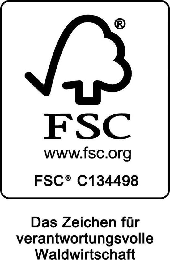Badmat - Acaciahout Antislip Blokjespatroon 80x50cm - FSC gecertificeerd