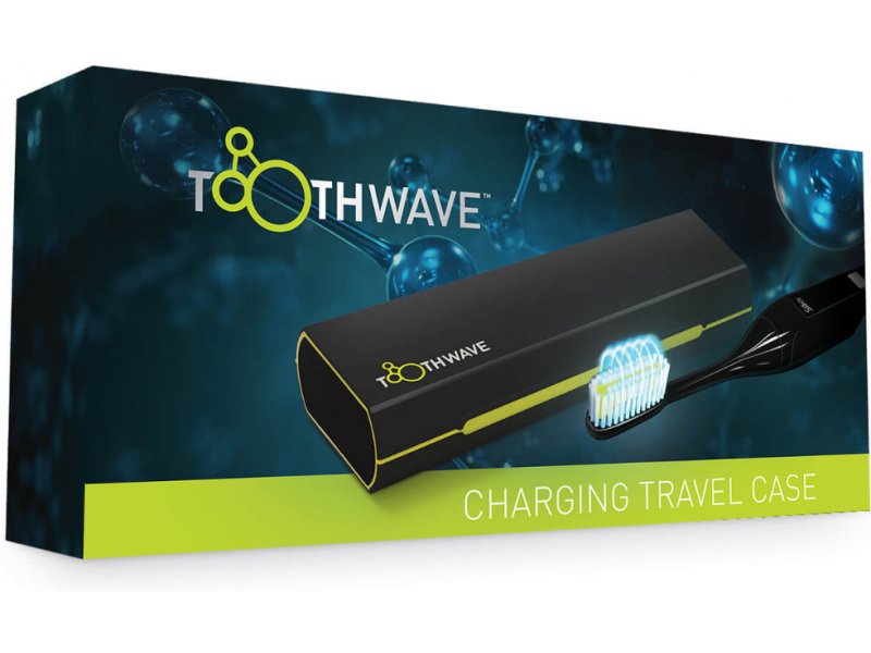 ToothWave Reis Etui - Eelektrische Tandenborstel - Zwart