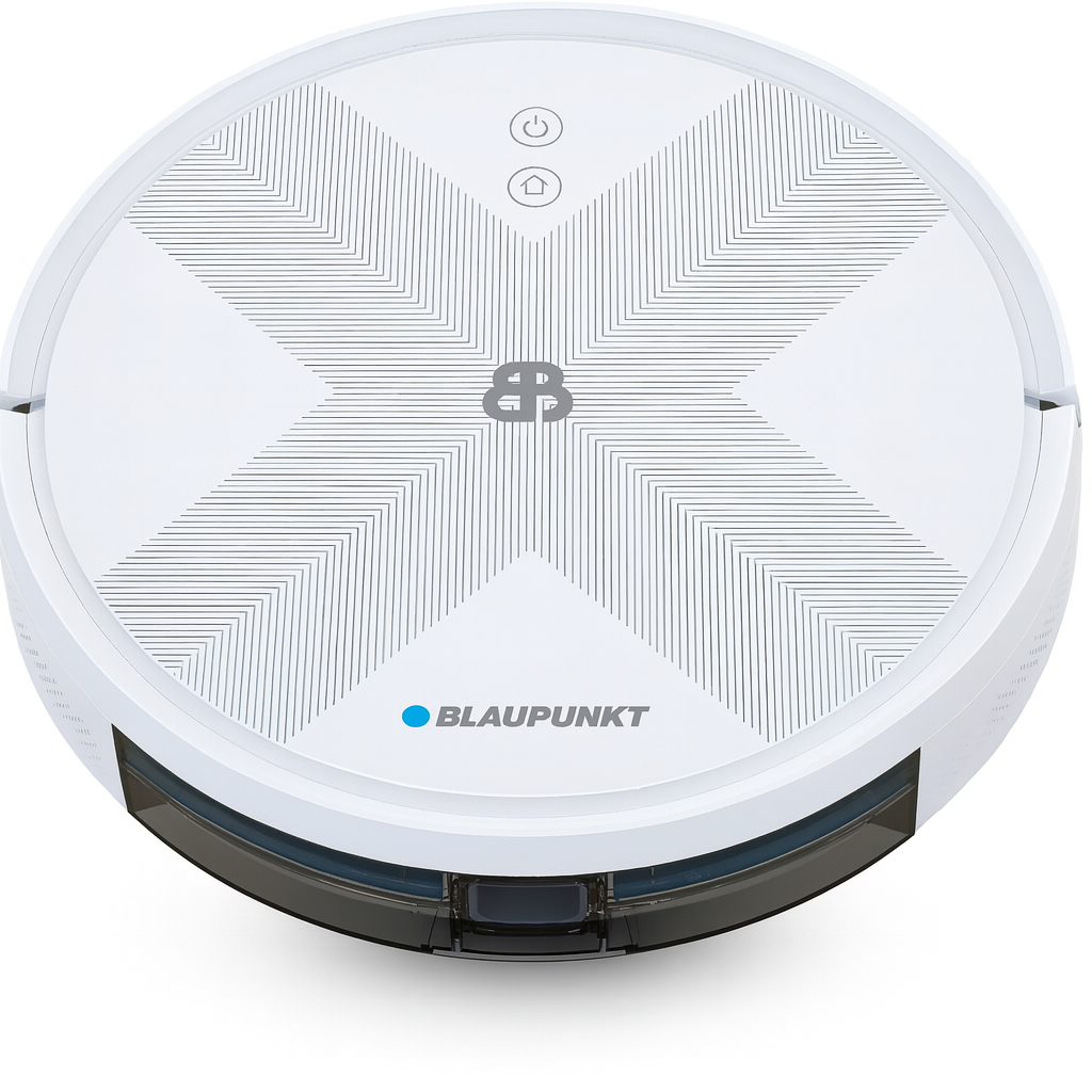 Blaupunkt Robotstofzuiger Bluebot XVAC – Met Laadstation - Slimme Navigatie - Dweilfunctie Mogelijk - Wit