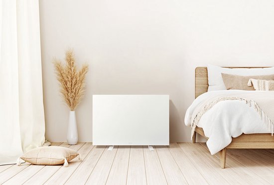 Vlectro - Slim infraroodverwarmingspaneel met instelbare timer - 520 W