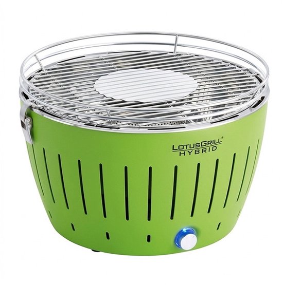 LotusGrill Classic Hybrid Tafelbarbecue - Ø350mm - Groen