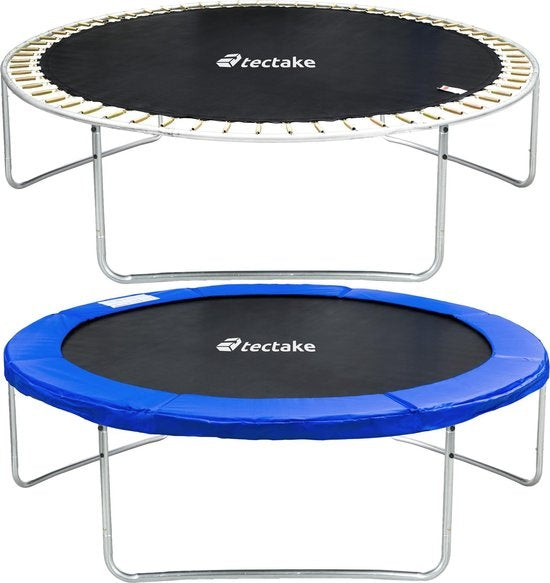 tectake® - TÜV-geteste tuintrampoline - 305 cm - kindertrampoline met veiligheidsnet, als buitenspeelgoed, sporttrampoline of buitenspeelgoed