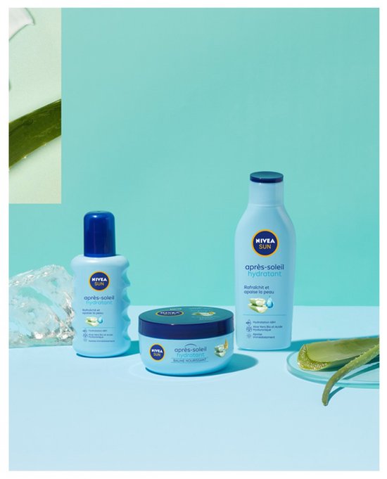 NIVEA SUN Aftersun Bronze Hydraterende Lotion - Hydrateert, kalmeert en bruint - Met Aloë Vera en Pro-melanine Extract - 200 ml