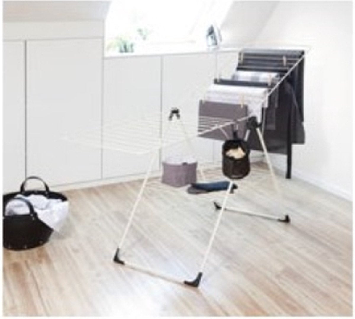 Brabantia Droogrek T-model - Inklapbaar Wasrek- 20m - White