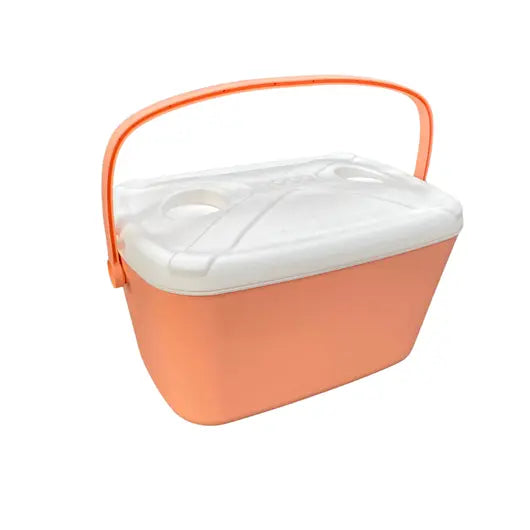 Frigobox Zalmkleur - 15L - Koelbox met Handvat