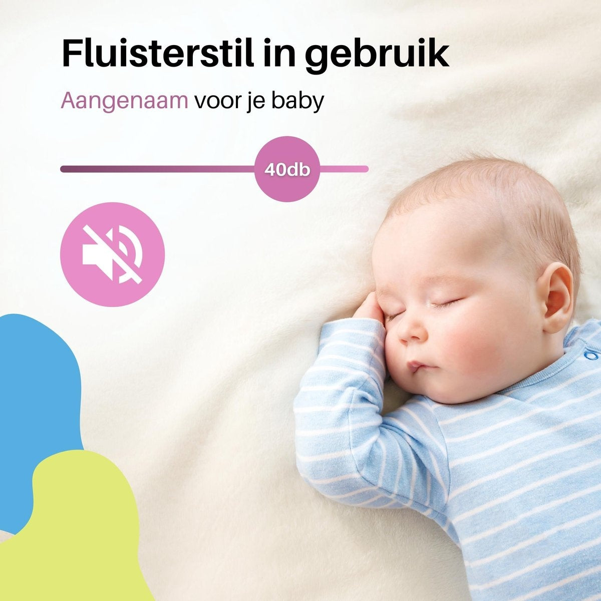 Umea Enkele Borstkolf - Handsfree - Elektrische Borstkolf - Wit