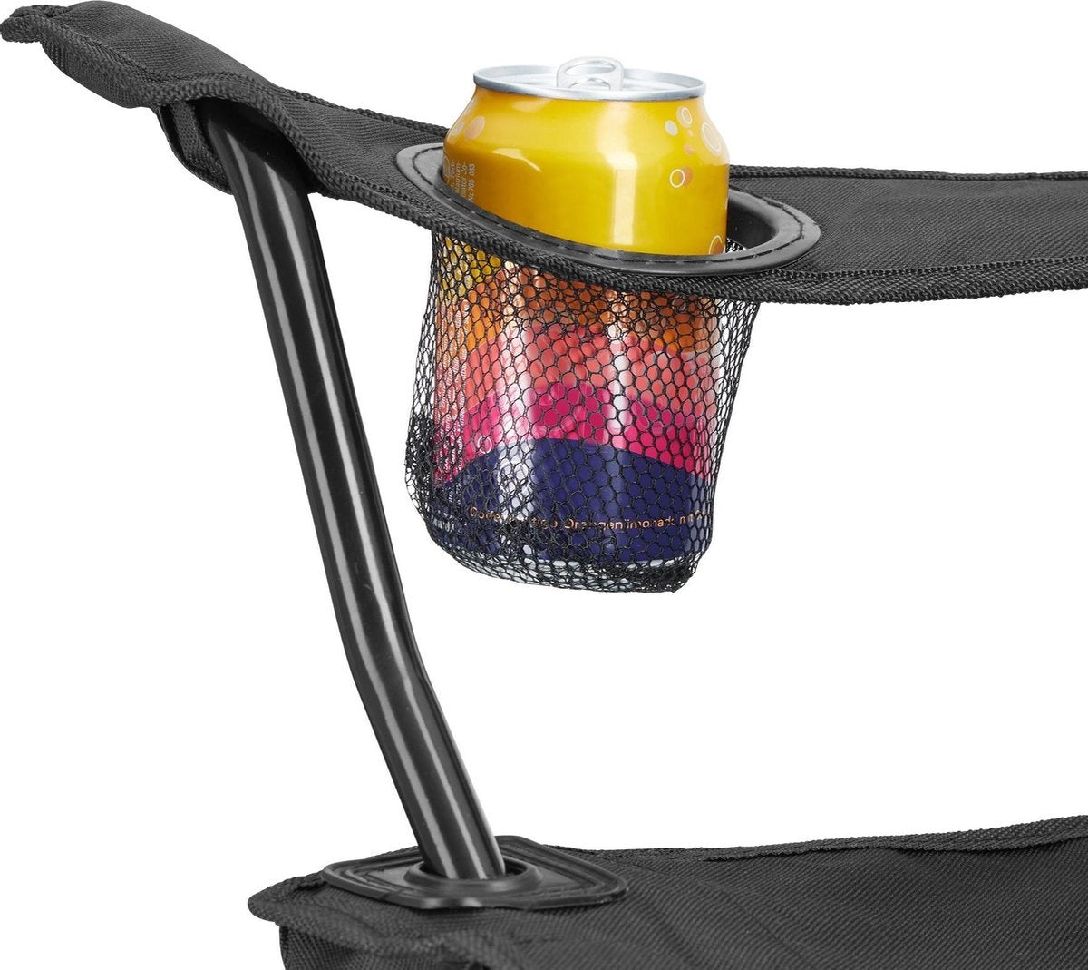Tectake - set van 2 Campingstoelen - Gil zwart - 403875