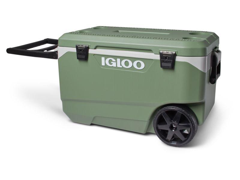 Igloo EcoCool Latitude 90 Roller Koelbox - 85 Liter - Vintage Green