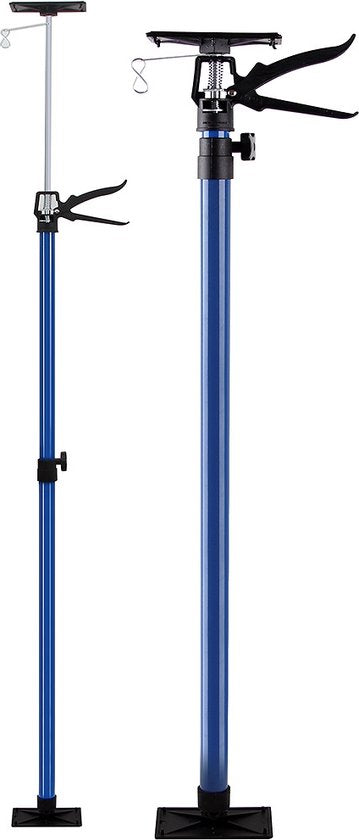 Bouwstempel Set van 2 Blauw Staal 115-290cm 30kg