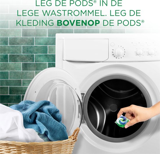 Ariel Allin1 Pods Original 61 Wasbeurten – Wascapsules – Krachtige Vlekverwijdering – Diepe Reiniging – Langdurige Frisheid