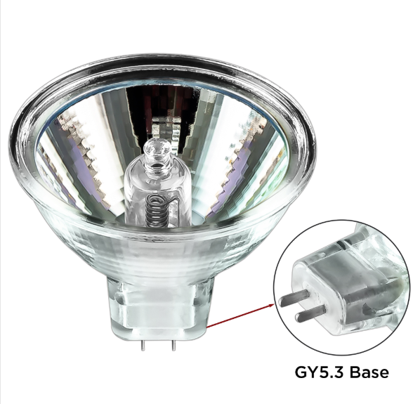 osram tungsten halogeenlamp - 120V - 250W - MR16 - G5 - helder - 5,05 x 4,42 cm
