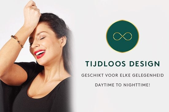 Laura Ferini Dames Armband Sera Goud - Goudkleurige Bangle - 18K Geelgoud Verguld - Sieraad - Accessoires - Sieraden - Dames Armbandje - Goud