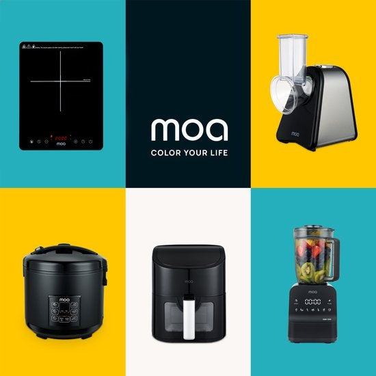 MOA Groentesnijder - Salademaker - Multifunctioneel - Elektrische Rasp - foodprocessor - Hakmolen - SM903