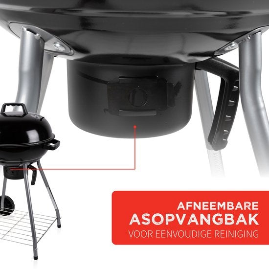 BBQ Collection Barbecue met Deksel - BBQ Houtskool met Asopvangbak - Barbeque Grill - Ø 45 cm