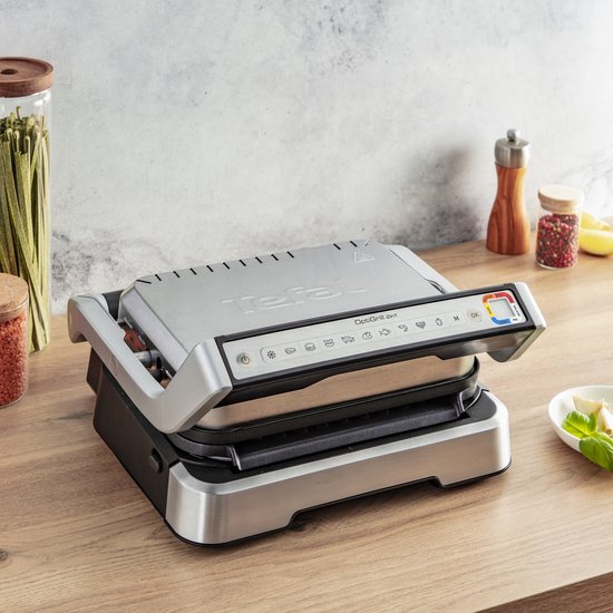 Tefal OptiGrill 2in1 GC772D - Contactgrill - Intelligent Grill en BBQ