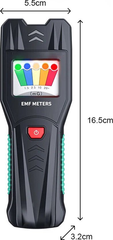 Tech Essentials K2 EMF-meter Detector | Spirit Box - Spookjacht Apparatuur - Paranormaal - Rempot - Stralingsdetector - Geest - Apparatuur