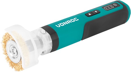 VONROC Elektrische Onkruidborstel - 4V - Incl. USB-C kabel