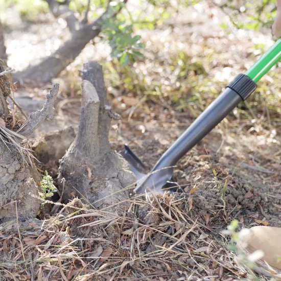 Hammersmith RayzerShovel All-in-One Spade - Tuiniersschop voor harde, steenachtige grond - Schop met wortelzaag en soft-touch handvat - Extra brede profielrand - Tuinschop - Mail Order Edition