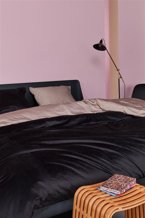 Beddinghouse Dutch Design Astro dekbedovertrek - Lits-Jumeaux XL - 260x200/220 cm - Zwart