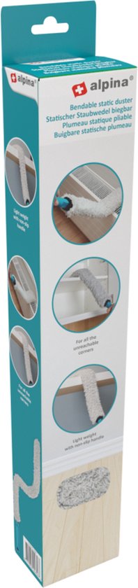 alpina Plumeau - Ragebol Microvezel - 80cm - Flexibel