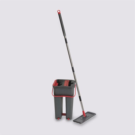 4L dweilemmer-set met dweil en 2 microvezel-navullingen