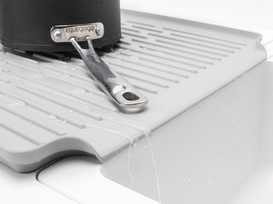 Brabantia SinkSide Afdruiprek - Inklapbaar - met Bestekhouder - Mid Grey