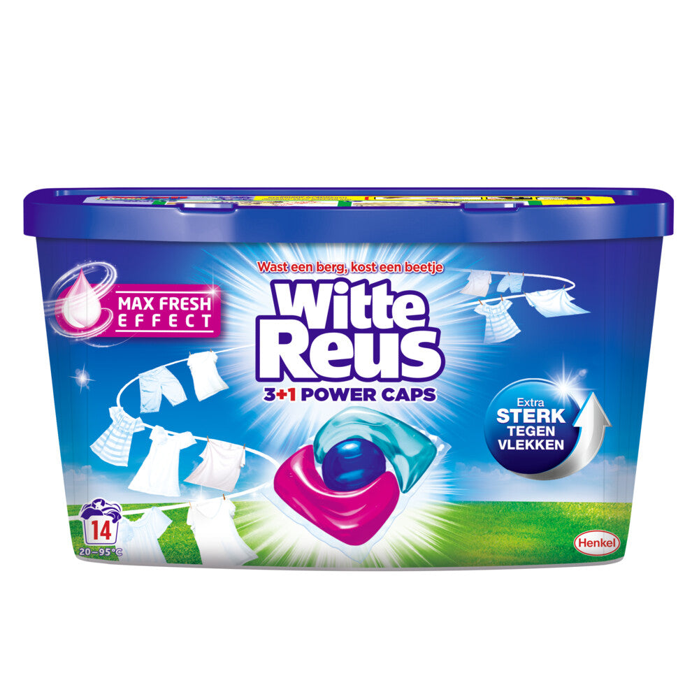 witte reus 3-in-1 power caps - 14 wasbeurten