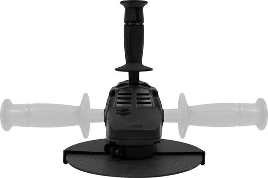 VONROC PRO Haakse Slijper - 2600W – Ø230mm – soft start - voor steen, beton en staal - incl. zijhandgreep - 3 meter kabel