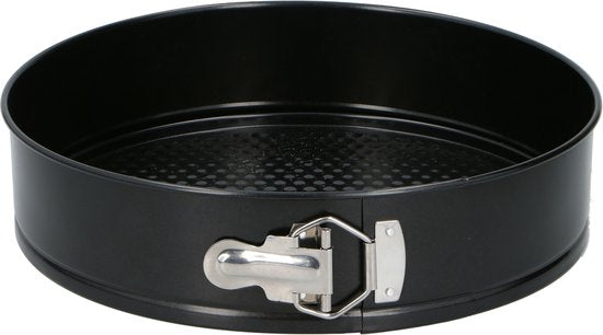 alpina Springvorm - Anti-Aanbaklaag - Metaal - Ø 28 x 6,7 CM - Zwart