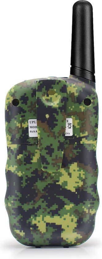 UPLY Walkie Talkie voor Kinderen en Volwassenen - Portofoon - 5KM Bereik - Set van 2