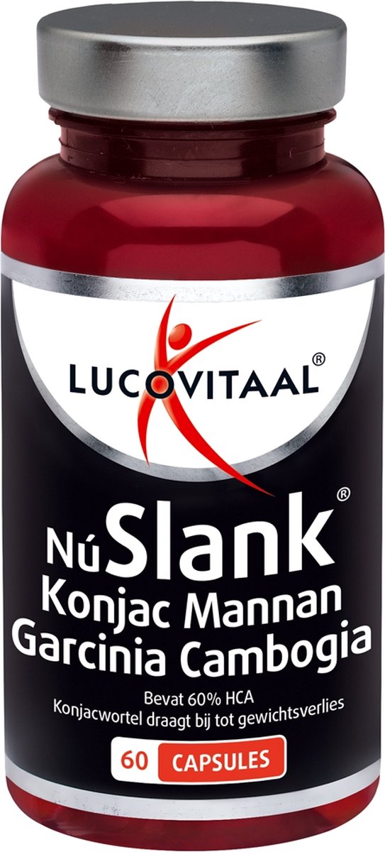Lucovitaal Ideaal Gewicht Konjac Mannan Garcinia Cambogia – Voedingssupplement – 60 capsules