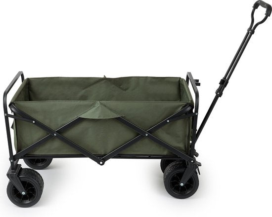 909 Outdoor Bolderkar - Opvouwbaar - Max laadvermogen 80 KG - 100x57x99cm - Groen