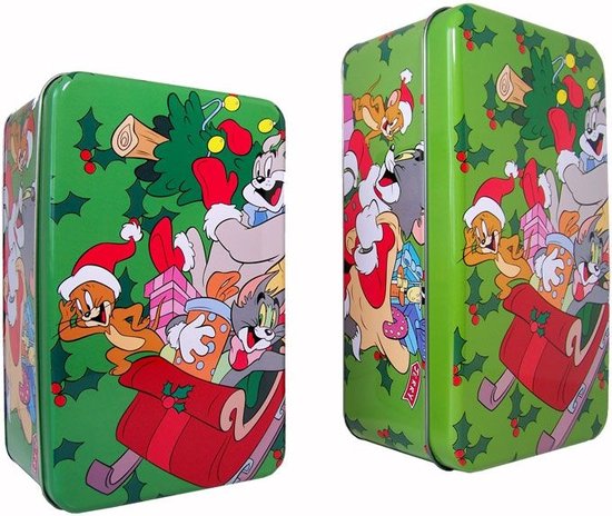 Kerstblikken Tom & Jerry - 2 Stuks