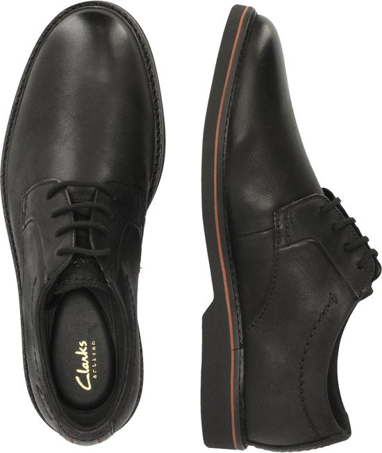 CLARKS Zakelijke Schoen Atticus LTLace - Zwart - Maat 42.5