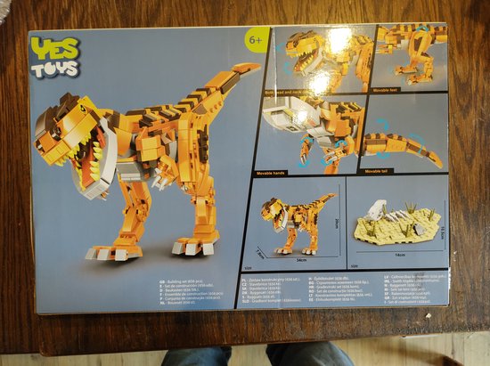 Gigantosaurus dinosaurus - Bouwset- 656 stuks