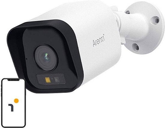 Arenti O3 WiFi Beveiligingscamera voor Buiten 4MP - Buitencamera - Camera - Spotlight - Bluetooth Pairing - Nachtvisie - AI Bewegingsdetectie - Alexa & Google - Zonedetectie