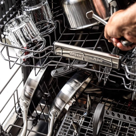 KitchenAid Multi-Ply koekenpan ø28cm - RVS - inductie - anti-aanbak - PFAS-vrij