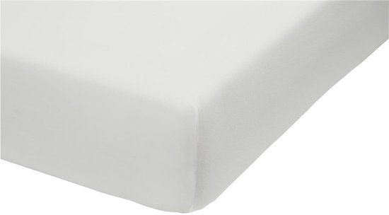 Ambiante - Jersey - Boxspring Hoeslaken - 180x200 cm - Wit