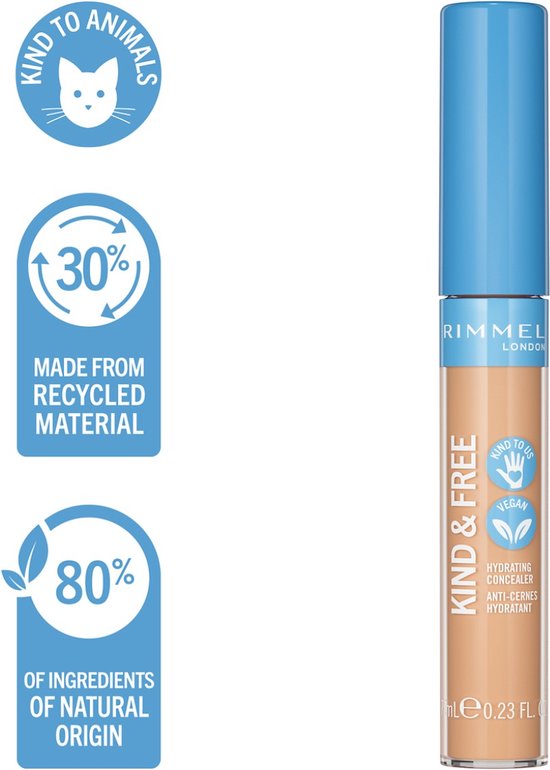Rimmel London KIND & FREE Vegan Concealer - 010 Fair